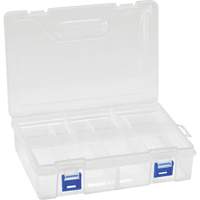 Boîte à compartiments en plastique, 6,25" la x 9,25" p x 2,2" h, 8 compartiments CG070 | Pronet Distribution