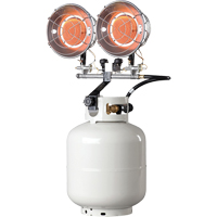 Radiateur double à monter sur bouteille, Chaleur radiante, Propane, 30 000 BTU/H EA292 | Pronet Distribution