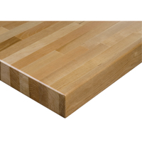 Dessus d'établi en bois dur stratifié, 120" la x 36" p, Bordure Carrée, Épaisseur 1-3/4" FL599 | Pronet Distribution
