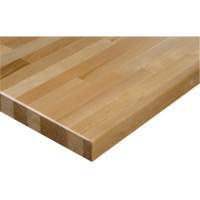Hardwood Workbench Top, 48" W x 24" D, Square Edge, 1-1/4" Thick FM937 | Pronet Distribution