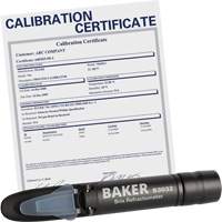 Réfractomètre avec certificat ISO, Analogue (verre-regard)-Numérique, Brix IC779 | Pronet Distribution