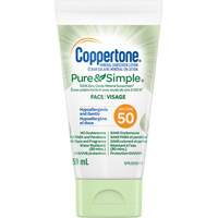 Pure & Simple<sup>®</sup> Face Sunscreen, SPF 50, Lotion JM043 | Pronet Distribution