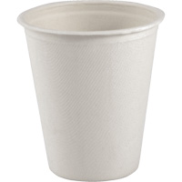 Gobelet compostable à paroi unique pour boisson chaude, Papier, 8 oz, Blanc JP816 | Pronet Distribution