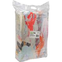 Chiffons fabriqués à partir de matériaux recyclés, Tissu éponge, Mélange de couleurs, 25 lb JQ112 | Pronet Distribution