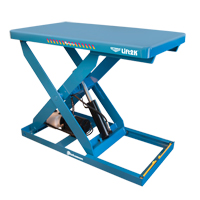 Optimus<sup>®</sup> Electric-Hydraulic Scissor Lift Table, Steel, 48" L x 28" W, 2000 lbs. Capacity LV450 | Pronet Distribution