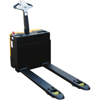 Fully Powered Electric Pallet Truck, 3300 lbs. Cap., 47" L x 28.25" W LV531 | Pronet Distribution
