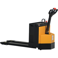 Fully Powered Electric Pallet Truck, 4500 lbs. Cap., 48" L x 30.25" W LV532 | Pronet Distribution