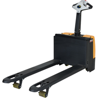Fully Powered Electric Pallet Truck, 3000 lbs. Cap., 47" L x 25" W LV534 | Pronet Distribution