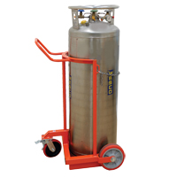 Grand chariot LCC pour bouteille de gaz liquide, Roues Polyuréthane, Base de 20" la x 20" p, 1000 lb MO346 | Pronet Distribution