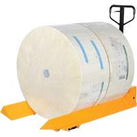 Transpalette pour matériaux en rouleaux, Acier, 48" lo x 7,5" la, Capacité 4000 lb MP129 | Pronet Distribution