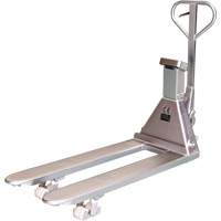 Eco Weigh-Scale Pallet Truck, 48" L x 27" W, 4400 lbs. Cap. MP258 | Pronet Distribution