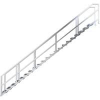 Système d'escalier modulaire pour la construction de 17-21 marches SmartStairs<sup>MC</sup>, 157-1/2" ha x MP922 | Pronet Distribution