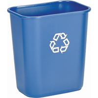 Contenant de recyclage, De bureau, Plastique, 28-1/8 pintes US NA737 | Pronet Distribution