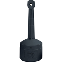 Smoker’s Cease-Fire<sup>®</sup> Cigarette Butt Receptacle, Free-Standing, Plastic, 4 US gal. Capacity, 38-1/2" Height NI694 | Pronet Distribution