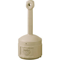 Smoker’s Cease-Fire<sup>®</sup> Cigarette Butt Receptacle, Free-Standing, Plastic, 1 US gal. Capacity, 30" Height NI702 | Pronet Distribution