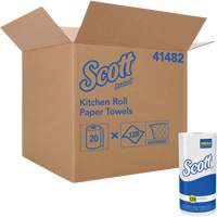 Scott<sup>®</sup> Kitchen Roll Towels, 1 Ply, 128 Sheets/Roll, 11" W, 8.78" L x NJJ028 | Pronet Distribution
