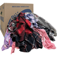 Wiper Rags, Flannel, 20 lbs. NKC090 | Pronet Distribution