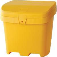 Salt & Sand Container, With Hasp, 21" x 27" x 26", 4.24 cu. ft., Yellow NO614 | Pronet Distribution