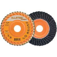 ALLSTEEL™ Turbo Flap Disc, 4-1/2" x 5/8"-11, 40 Grit, Zirconia Alumina NY571 | Pronet Distribution