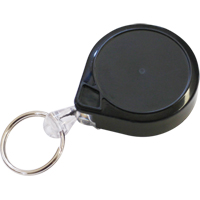 Anneaux à clés rétractables Mini-Bak<sup>MD</sup>, Plastique, Câble 36", Fixation Agrafe de ceinture ON546 | Pronet Distribution