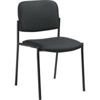 Armless Stacking Chairs, Fabric, 32" High, 300 lbs. Capacity, Charcoal OP320 | Pronet Distribution