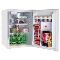 Réfrigérateur compact, 25" h x 17-1/2" la x 19-3/10" p x Capacité de 2,6 pi. cu. OP814 | Pronet Distribution