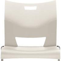 Duet™ Armless Training Chair, Plastic, 33-1/4" High, 350 lbs. Capacity, White OQ779 | Pronet Distribution