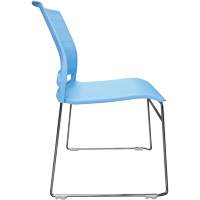 Activ™ Series Stacking Chairs, Polypropylene, 32-3/8" High, 275 lbs. Capacity, Blue OQ956 | Pronet Distribution
