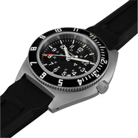 Montre Steel Navigator avec date sur ensemble bracelet en caoutchouc noir de trois morceaux, Numérique, À piles, 41 mm, Noir OR482 | Pronet Distribution