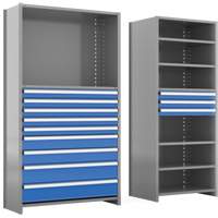 Cabinet d'entreposage à tiroirs intégré Interlok RN761 | Pronet Distribution