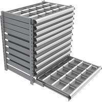 Cabinet d'entreposage à tiroirs intégré Interlok RN752 | Pronet Distribution