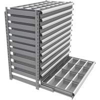 Cabinet d'entreposage à tiroirs intégré Interlok RN762 | Pronet Distribution