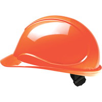 Casque de sécurité, Suspension Rochet, Orange haute visibilité SAI603 | Pronet Distribution