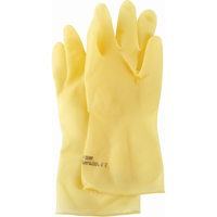 Featherweight Plus Gloves, Size Medium/8, 13" L, Rubber Latex, 17-mil SAJ550 | Pronet Distribution