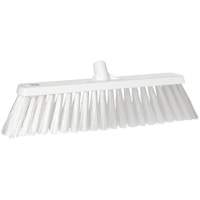 Large Particle Push Broom Head, 2-1/2", Polyester, White SAL505 | Pronet Distribution