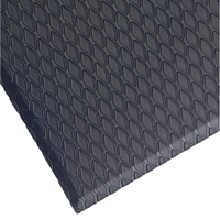 Tapis Cushion Max<sup>MC</sup>, Losange, 3' x 5' x 5/8", Charbon, Nitrile/PVC SAR820 | Pronet Distribution