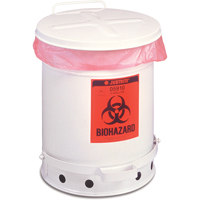 Contenant de déchets à biorisques, Capacité de 6 gal. SD500 | Pronet Distribution