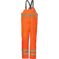 Pantalon à bavette imperméable Narvik, Polyester, Petit, Orange haute visibilité SDN514 | Pronet Distribution