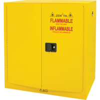 Flammable Storage Cabinet, 30 gal., 2 Door, 43" W x 44" H x 18" D SDN646 | Pronet Distribution
