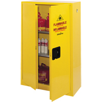 Flammable Storage Cabinet, 45 gal., 2 Door, 43" W x 65" H x 18" D SDN647 | Pronet Distribution