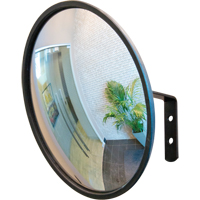 Miroir convexe avec support, Intérieur/Extérieur, Diamètre 12" SDP505 | Pronet Distribution