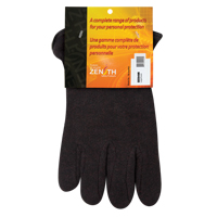 Jersey Gloves, Large, Brown, Red Fleece, Slip-On SEE949R | Pronet Distribution