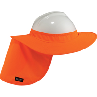 Rebords pour casques de sécurité 6660 Chill-Its<sup>MD</sup>, Orange haute visibilité SEI752 | Pronet Distribution