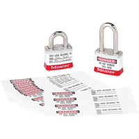 Étiquettes d'identification à photo pour cadenas en thermoplastique Zenex<sup>MC</sup> SEJ533 | Pronet Distribution