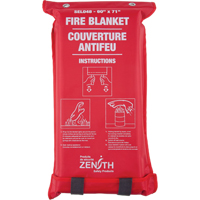 Fire Blanket, Fibreglass, 60"W x 71"L SEL048 | Pronet Distribution