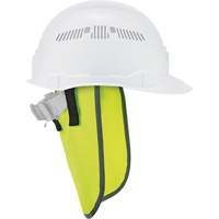 Pare-soleil de cou pour casque de protection GloWear 8006, Vert lime haute visibilité SEL707 | Pronet Distribution