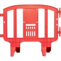 Minit Barricade, Interlocking, 49" L x 39" H, Red SGN478 | Pronet Distribution
