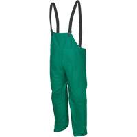 Pantalons imperméables avec limite d’inflammabilité Dominator, Grand, Polyester/PVC, Vert SGS911 | Pronet Distribution