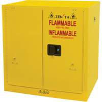 Armoire pour produits inflammables, 22 gal., 2 Porte(s), 35" La x 35" h x 22" p SGU464 | Pronet Distribution