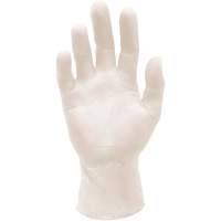Synthetic Stretch Medical Examination Gloves, Large, Vinyl, 5-mil, Powder-Free, White, Class 2 SGU410 | Pronet Distribution